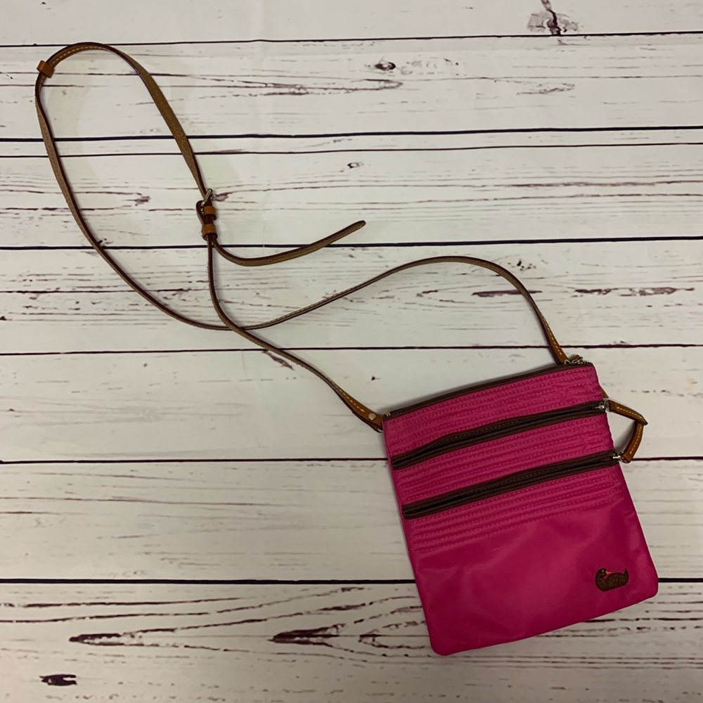 Dooney & Bourke Canvas Cross Body Bag